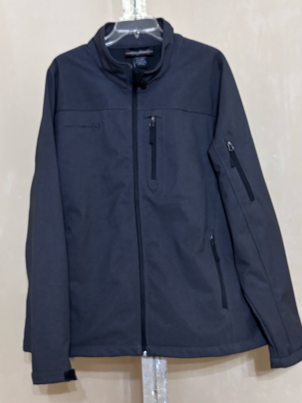 Free Country Men's Softshell Lined Jacket – Dark Gray / Charcoal Sz XX-LARGE